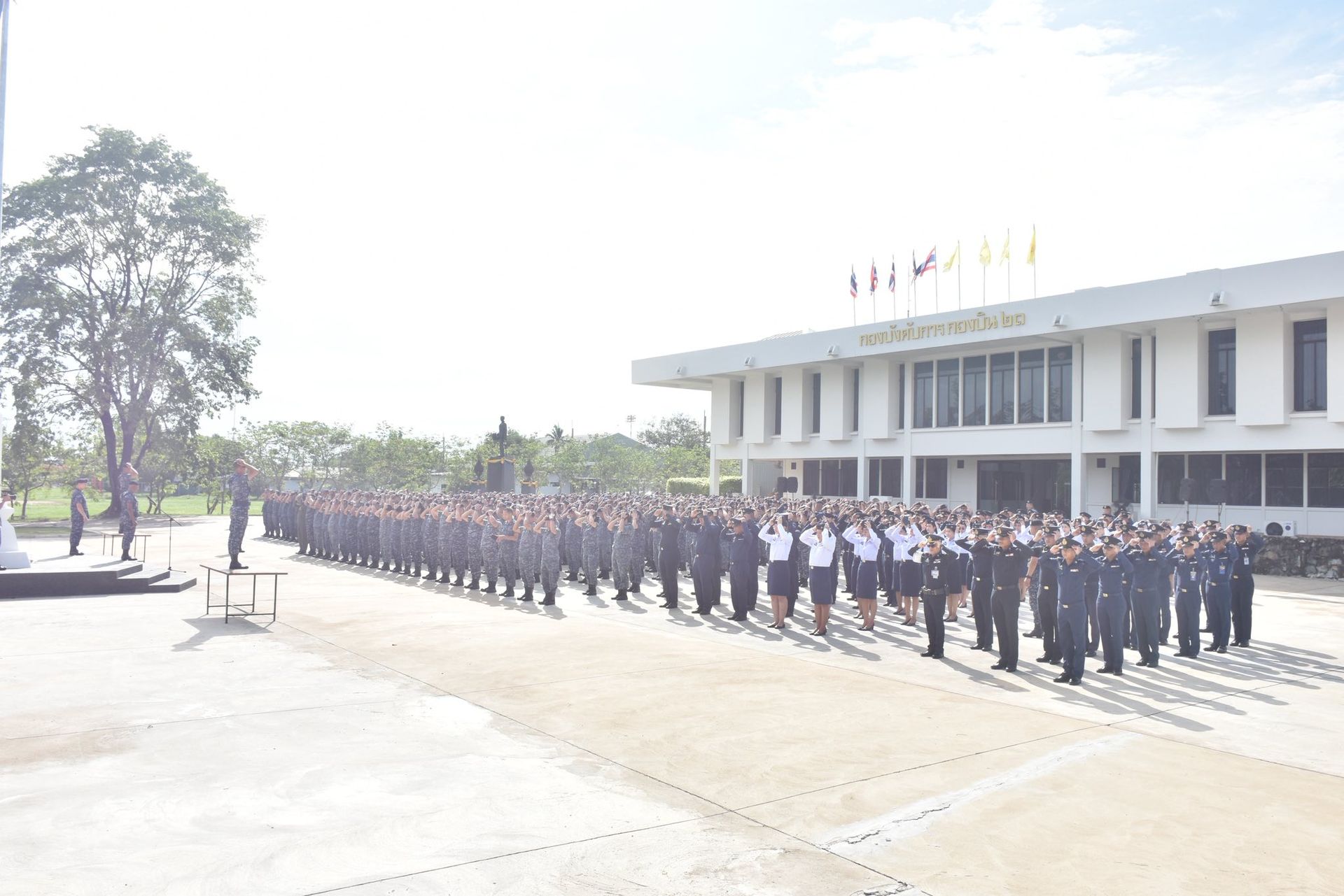 กองบิน ๒๑ จัดการฝึกอบรมเพื่อเสริมสร้างวินัยทหาร | กองบิน21